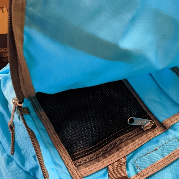 L.L. Bean Blue Backpack with Water-Resistant Fabric - Picture 5 of 8